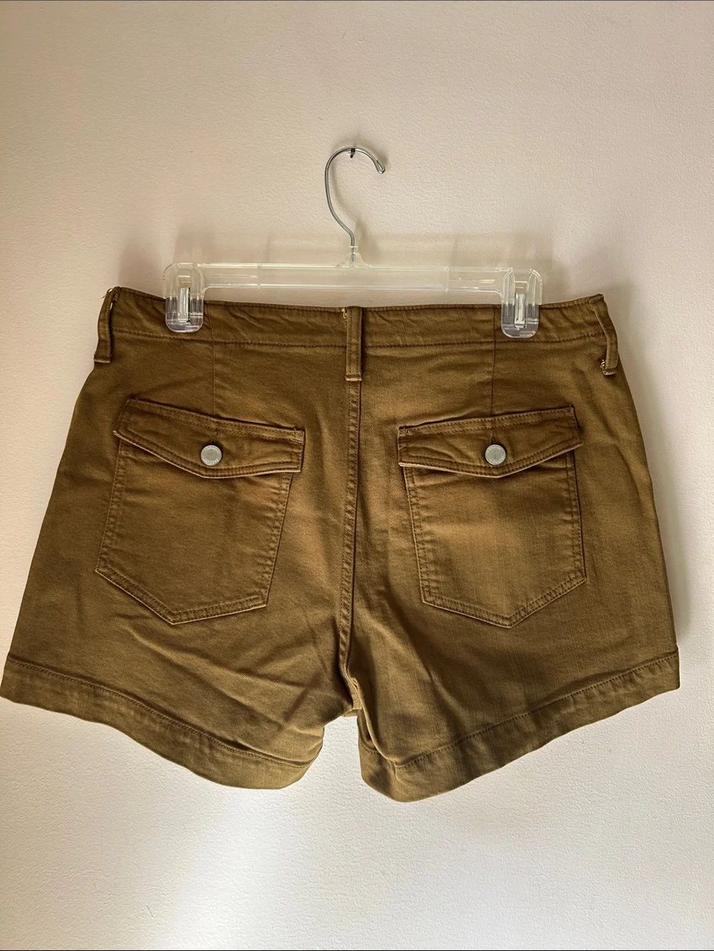 Banana Republic Factory Mid-Rise Utility Shorts in Olive Brown Size 30/10